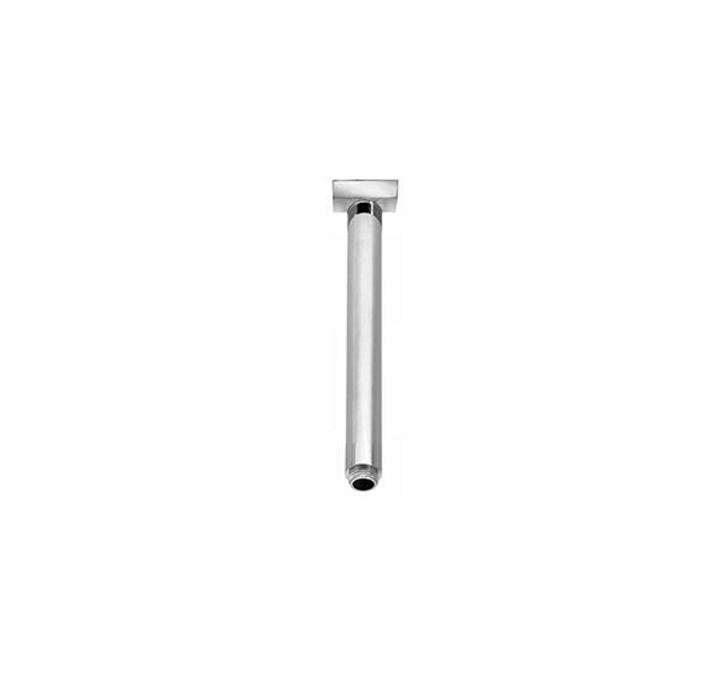 Hotbath Mate Plafondbuis Rond 30 cm Vierkant Rozet Geborsteld Nikkel
