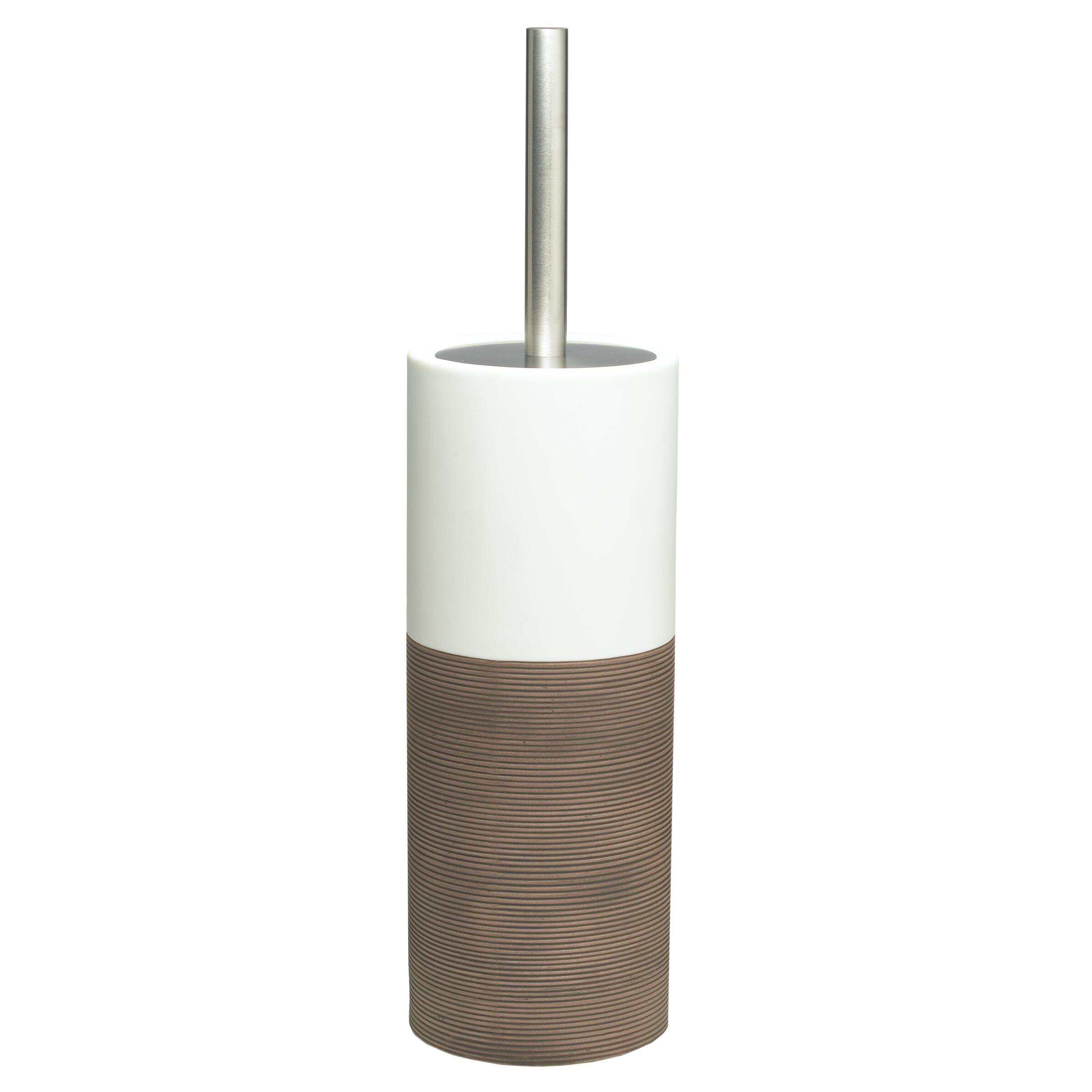 Sealskin Doppio Toiletborstel met houder vrijstaand Bruin