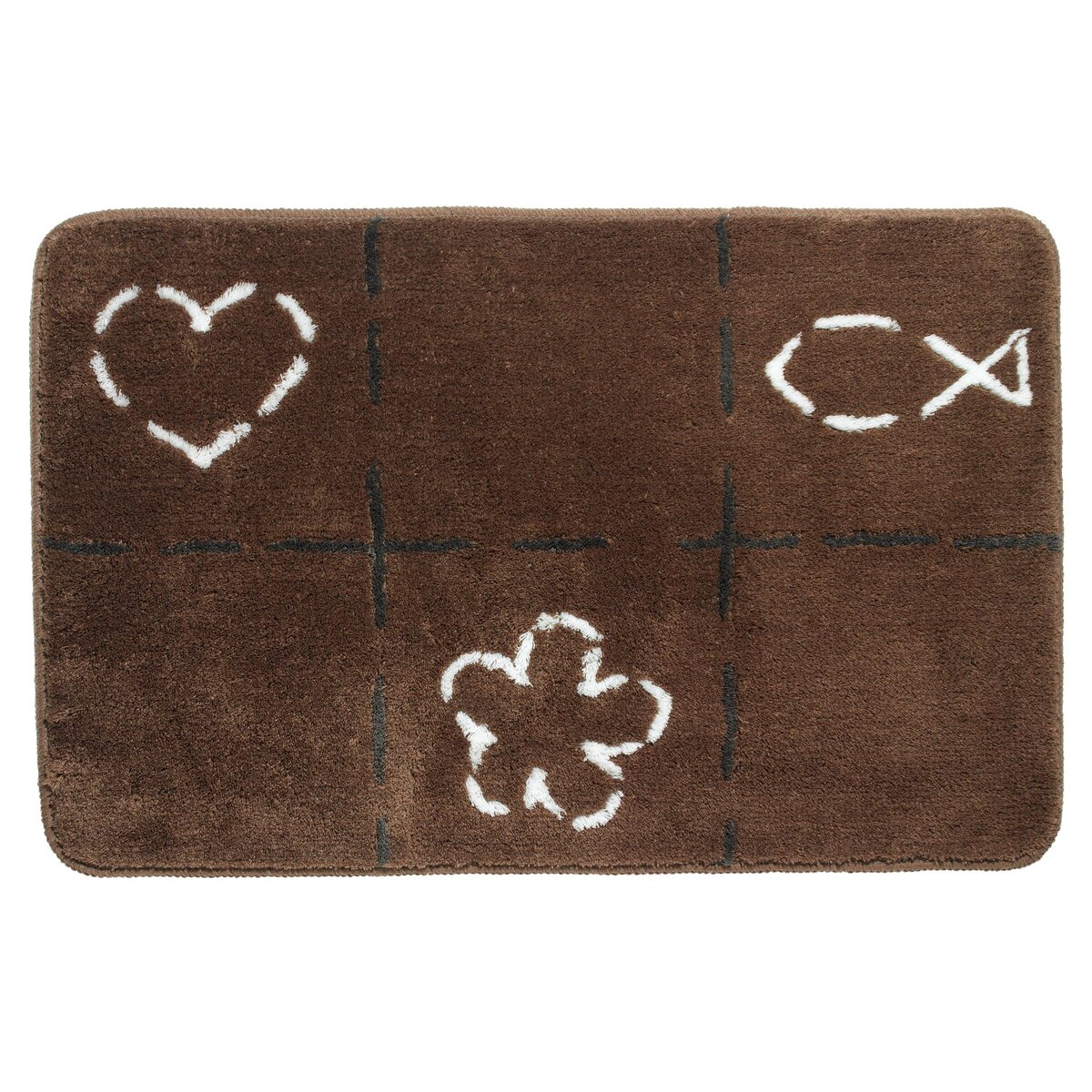 Sealskin Tack Badmat 60x90 cm Acryl Bruin
