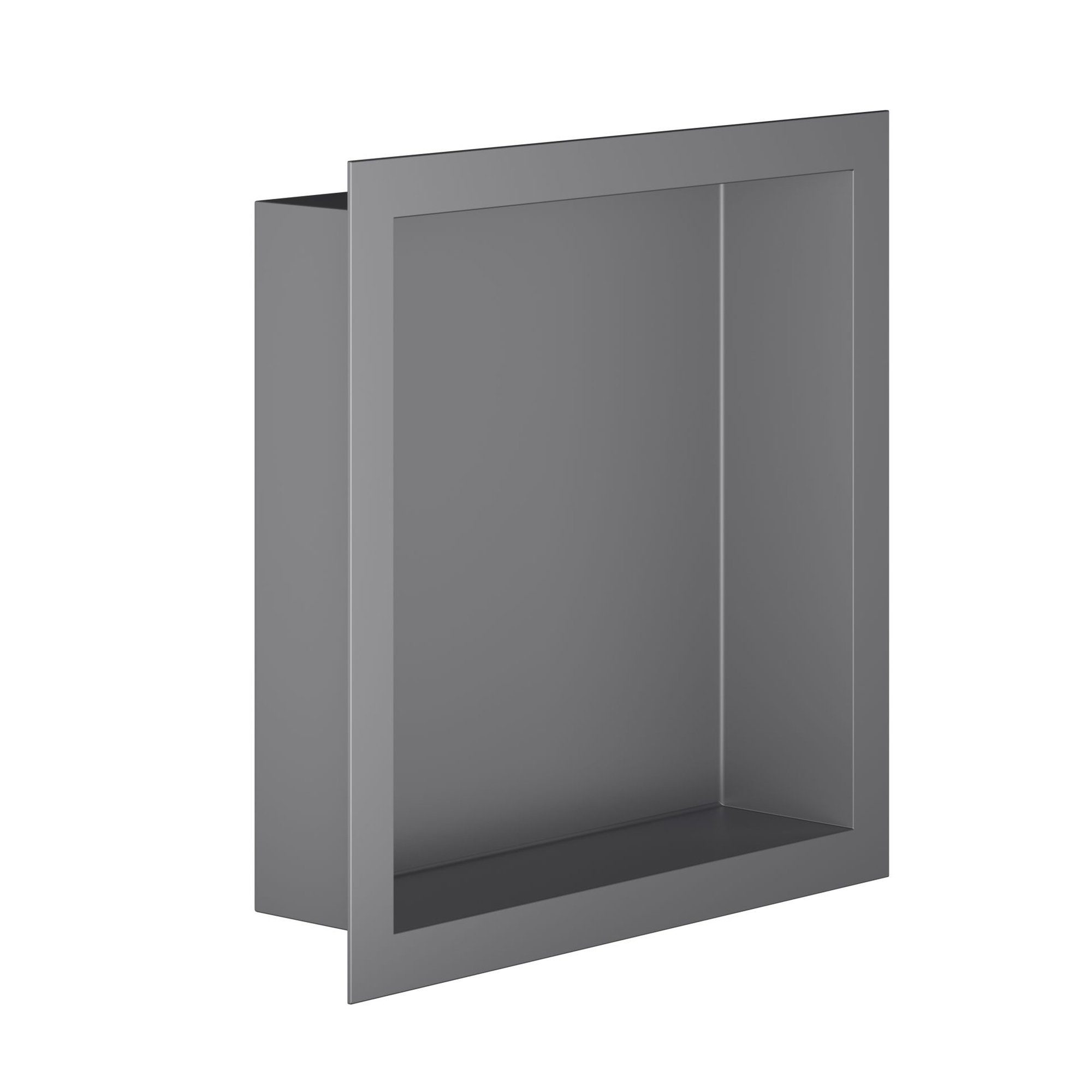 Aloni - Inbouwnis - Gunmetal Grijs - 30x30x7 cm
