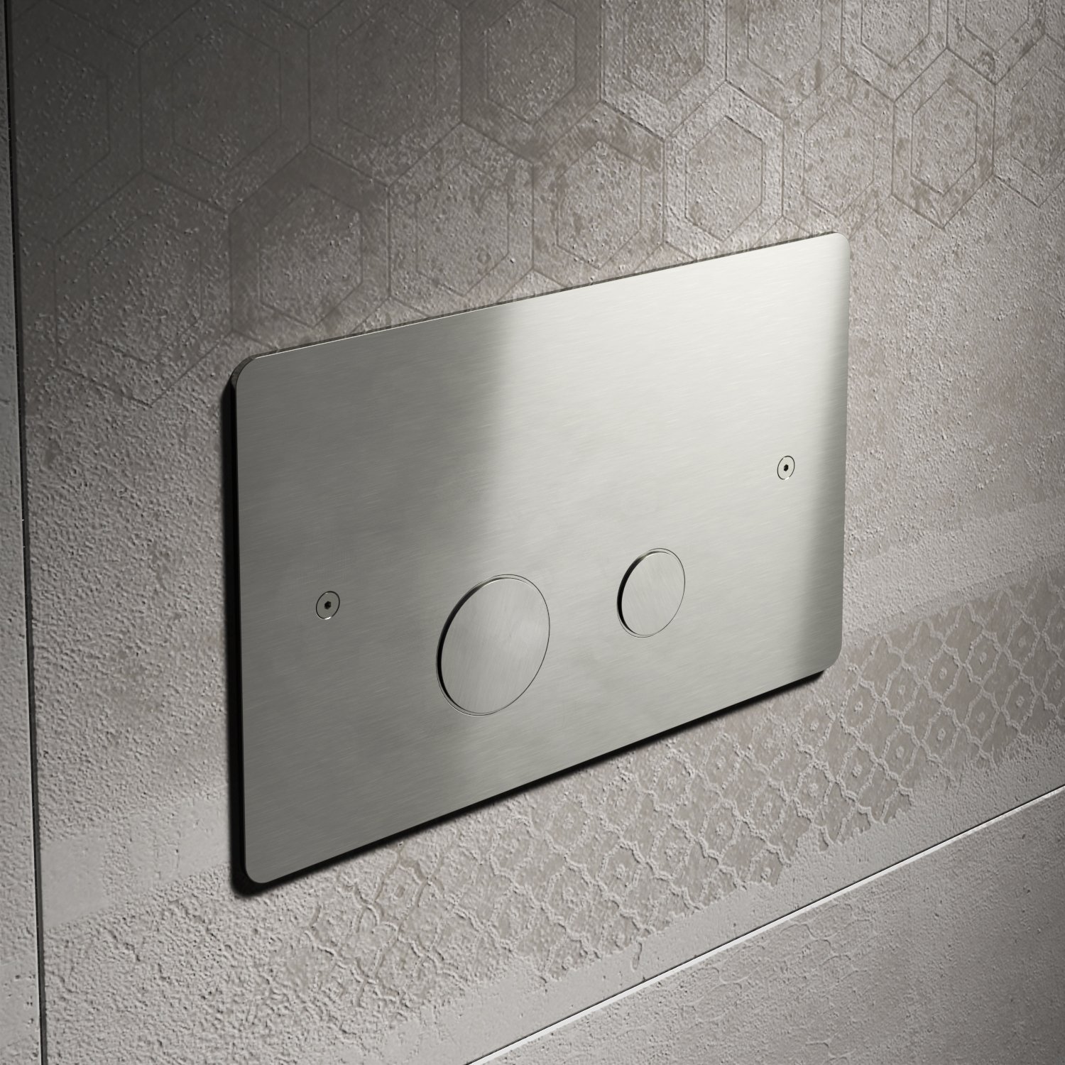 Hotbath Archie Bedieningspaneel geschikt voor Geberit UP320 RVS 316