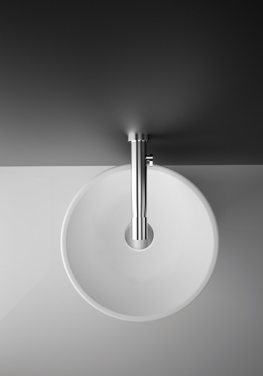 Creavit Mono Wastafel 45cm Wit