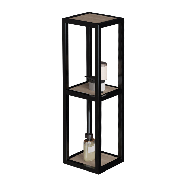 Creavit Aloni Sharp Kolomkast 20x20x60cm Zwart