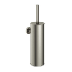 Hotbath Cobber WC-borstelgarnituur Wandmodel Geborsteld Nikkel