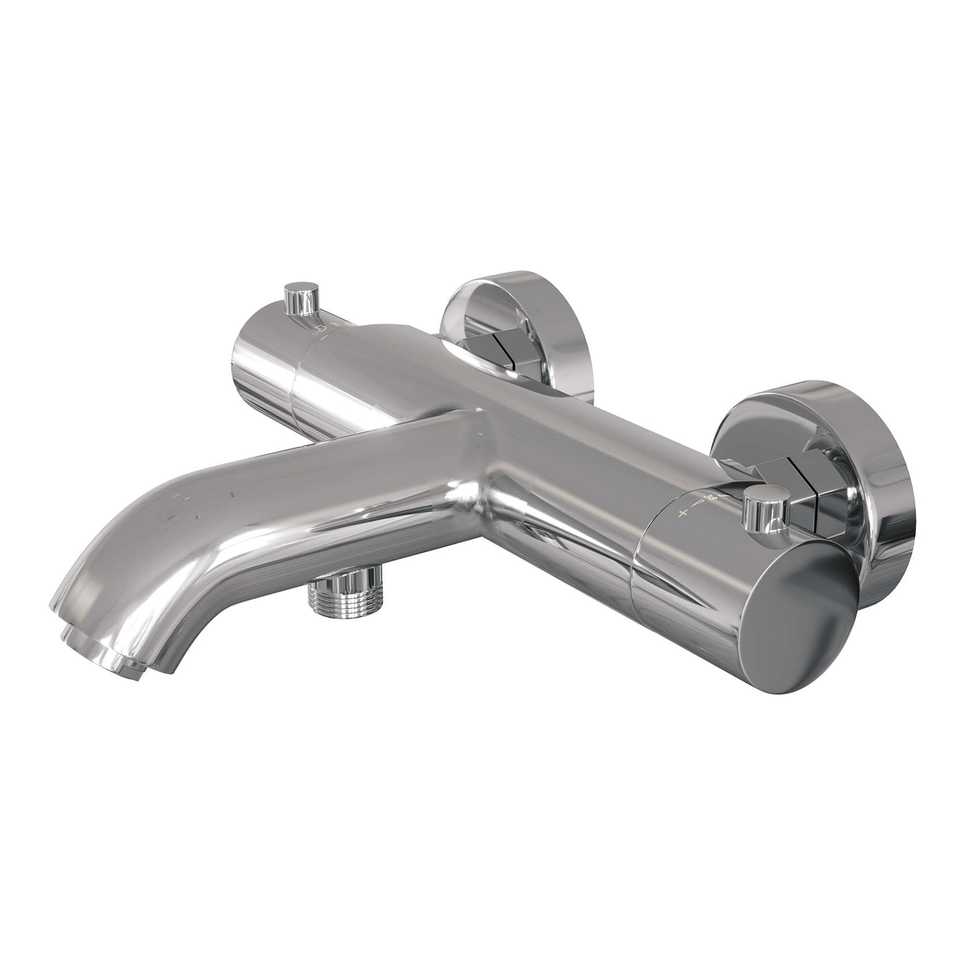 BRAUER Chrome Edition opbouw baddouche thermostaatkraan chroom