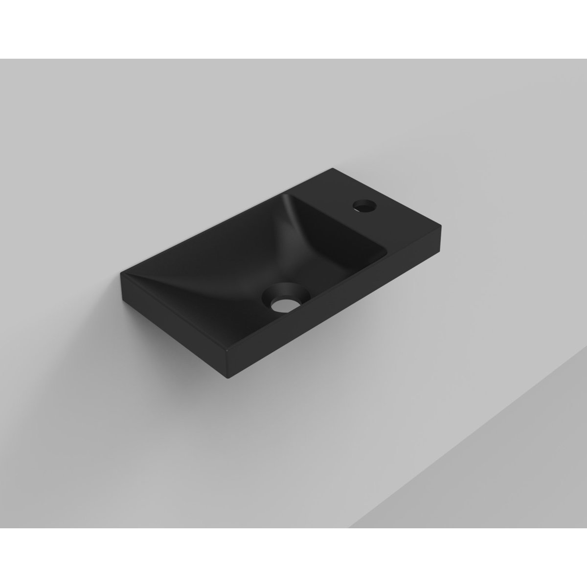 wasbak toilet zwart