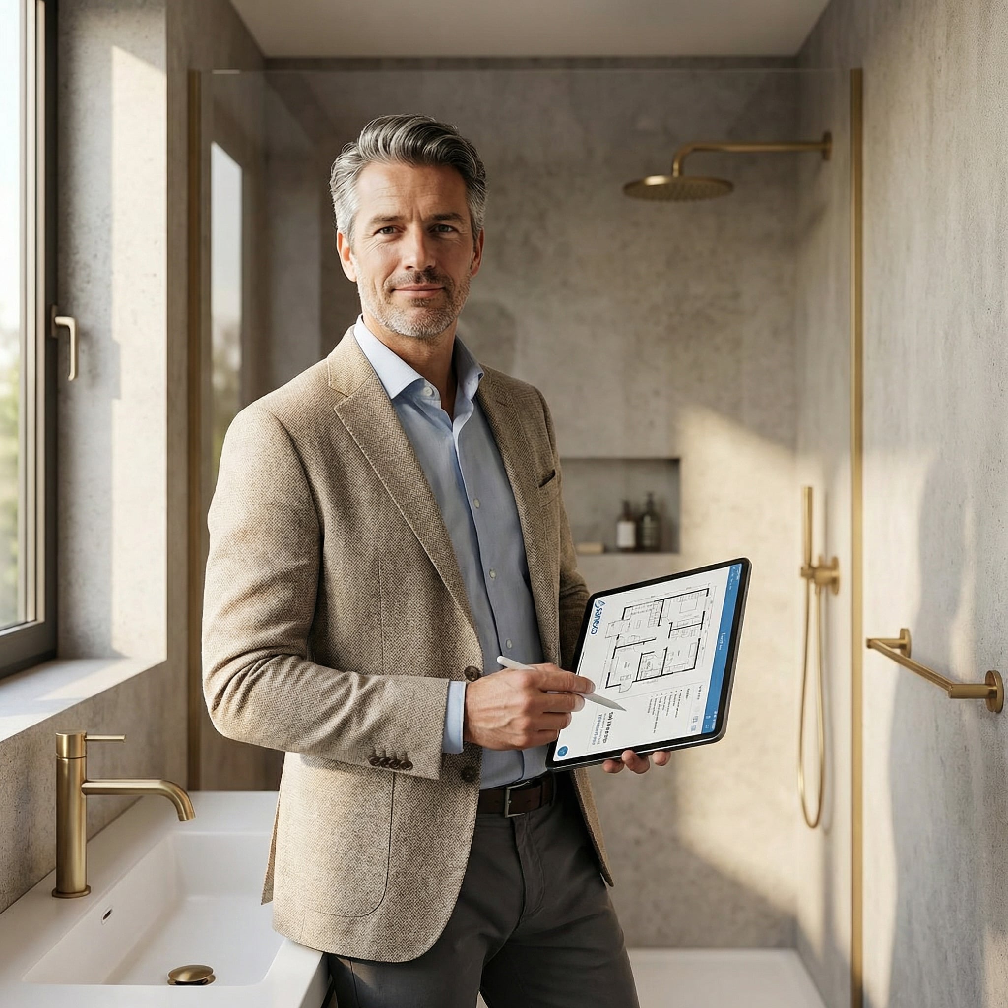 Sanexo team in modern renovatieproces met focus op planning en afwerking